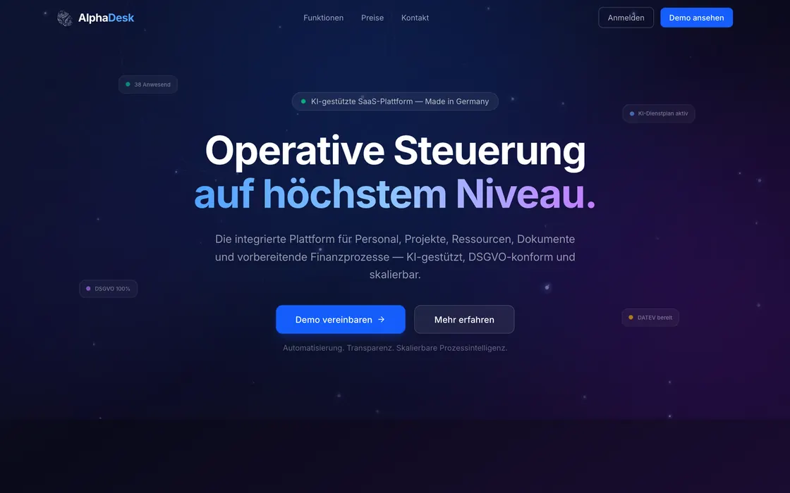 MyAlphaDesk — myalphadesk.de